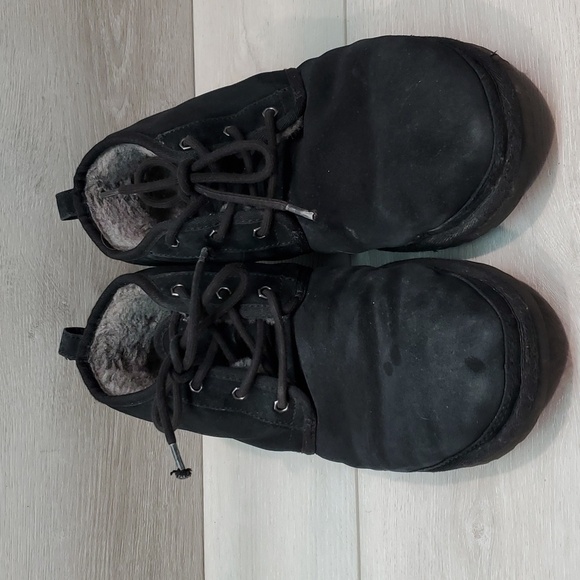 Ugg Australia Mens Neumel 3236 Ankle Leather Sheepskin Chukka Boots shoes - Picture 4 of 13